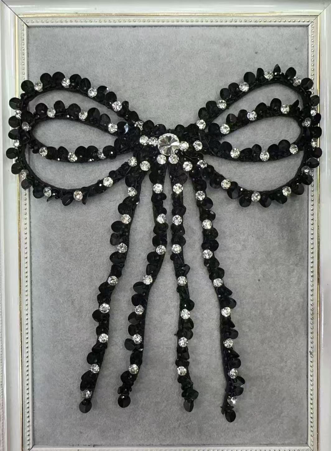 镶钻蝴蝶结装饰辅料/Diamond Ribbon Decoration Accessories